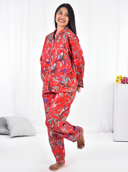 Long PJ Set - Red Sanctuary