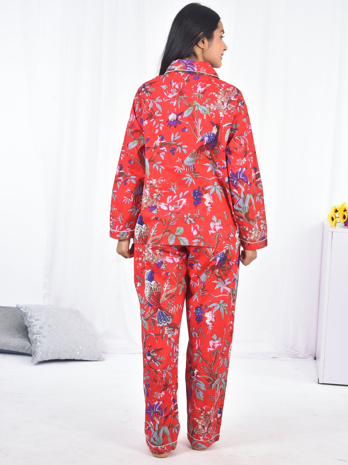 Long PJ Set - Red Sanctuary