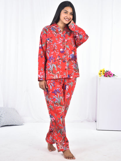 Long PJ Set - Red Sanctuary