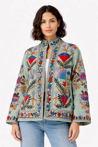 GREEN SUZANI JACKET