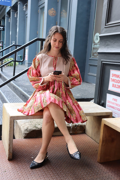 Red, Roar & Roam Mini dress