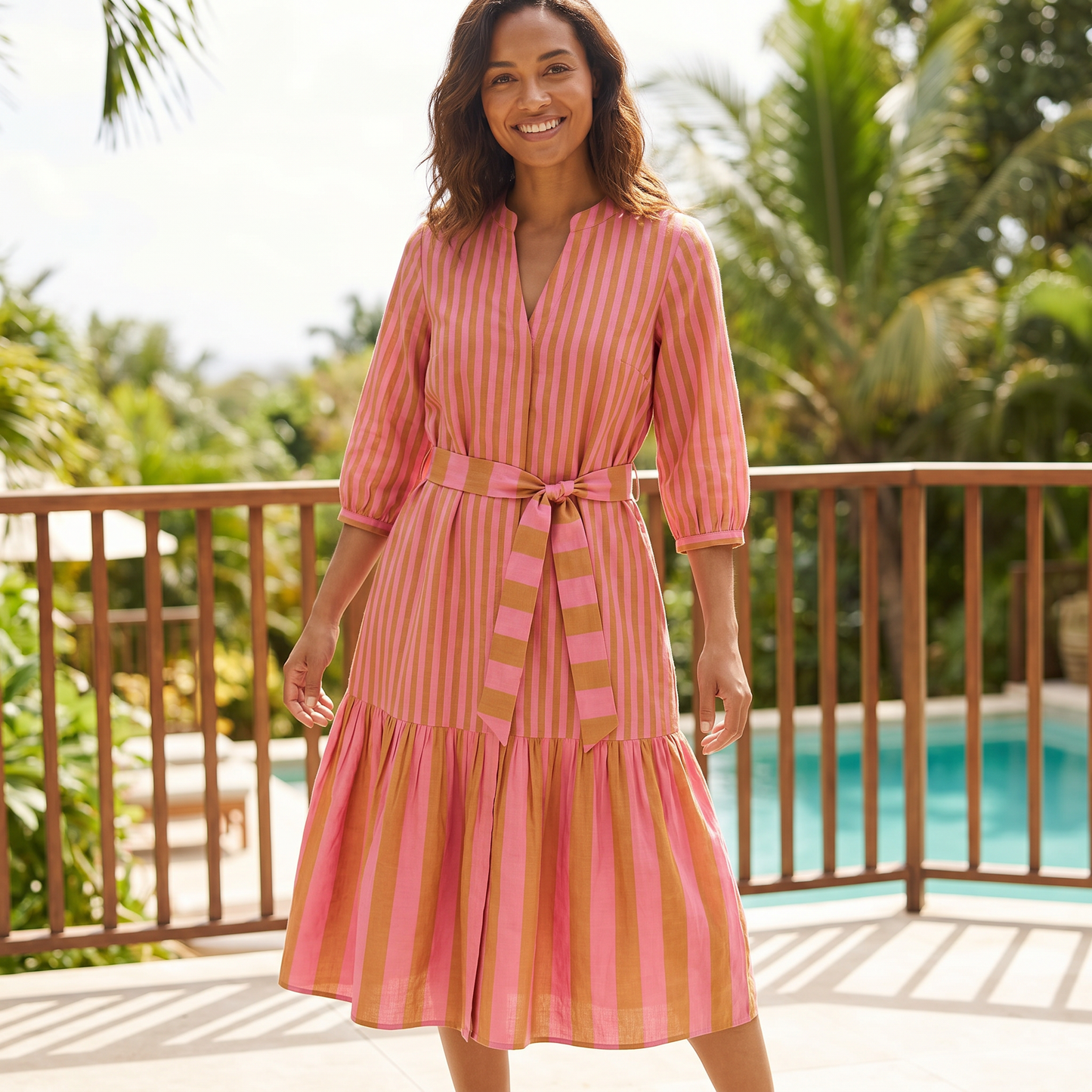 Pink Horizon Dress