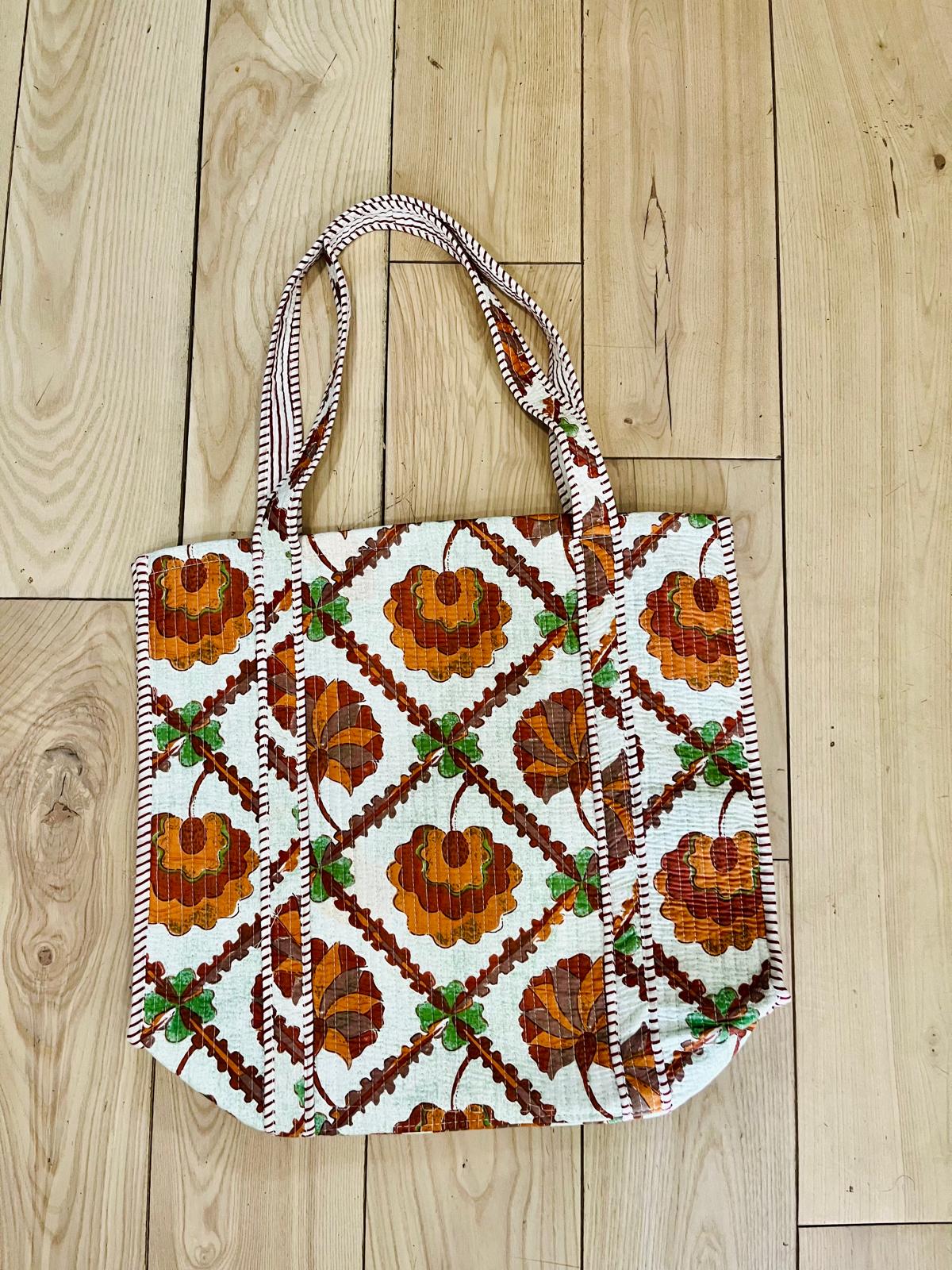 Floral Tote Bag