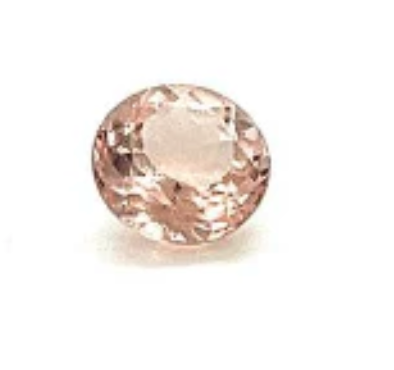 Natural Peach Morganite 8mm Round Shape 1.79 Cts (NYRD012)