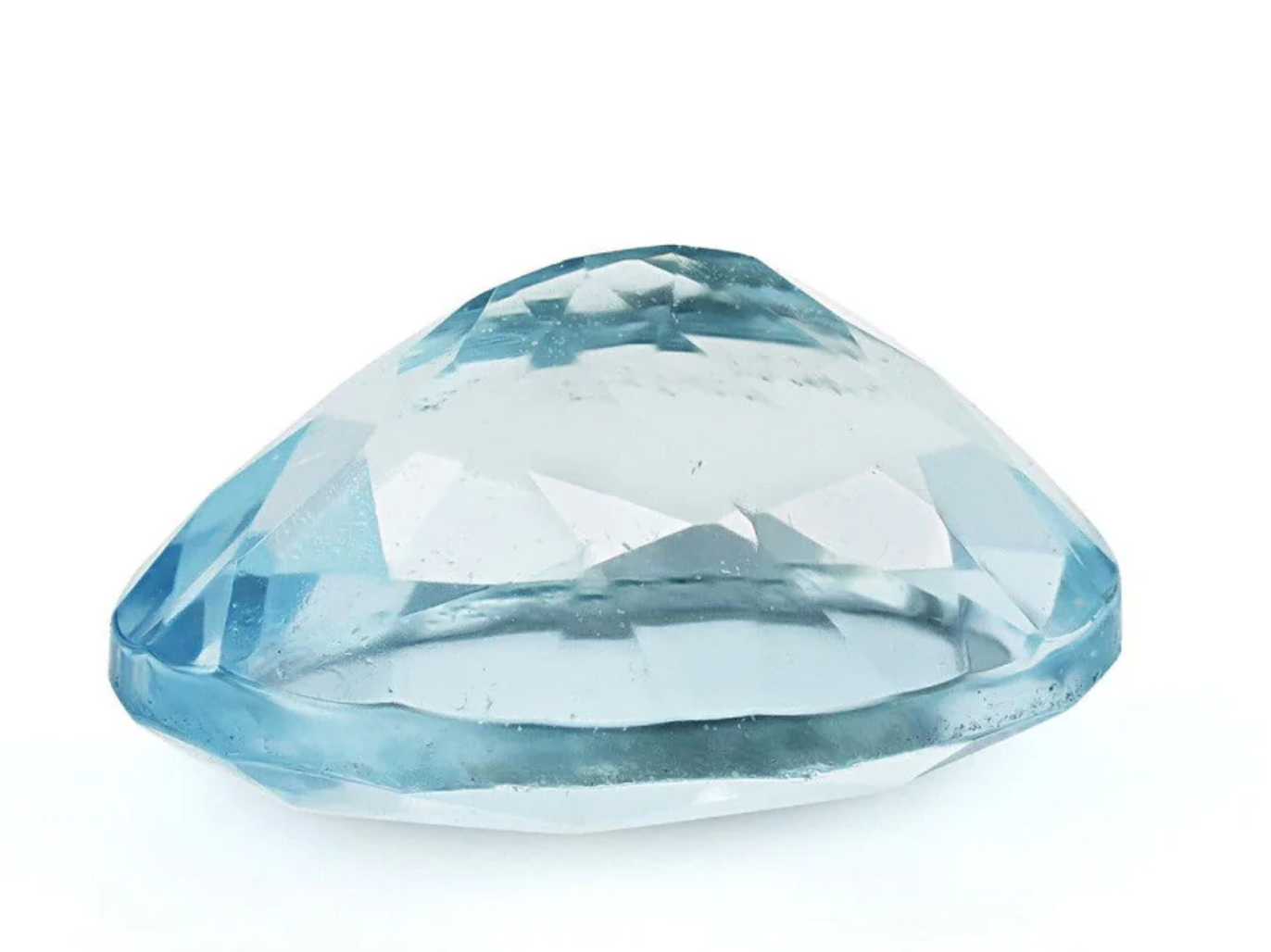 AA Grade Natural Aquamarine 8x6MM Oval 1.15 Ct (AOV - 118)