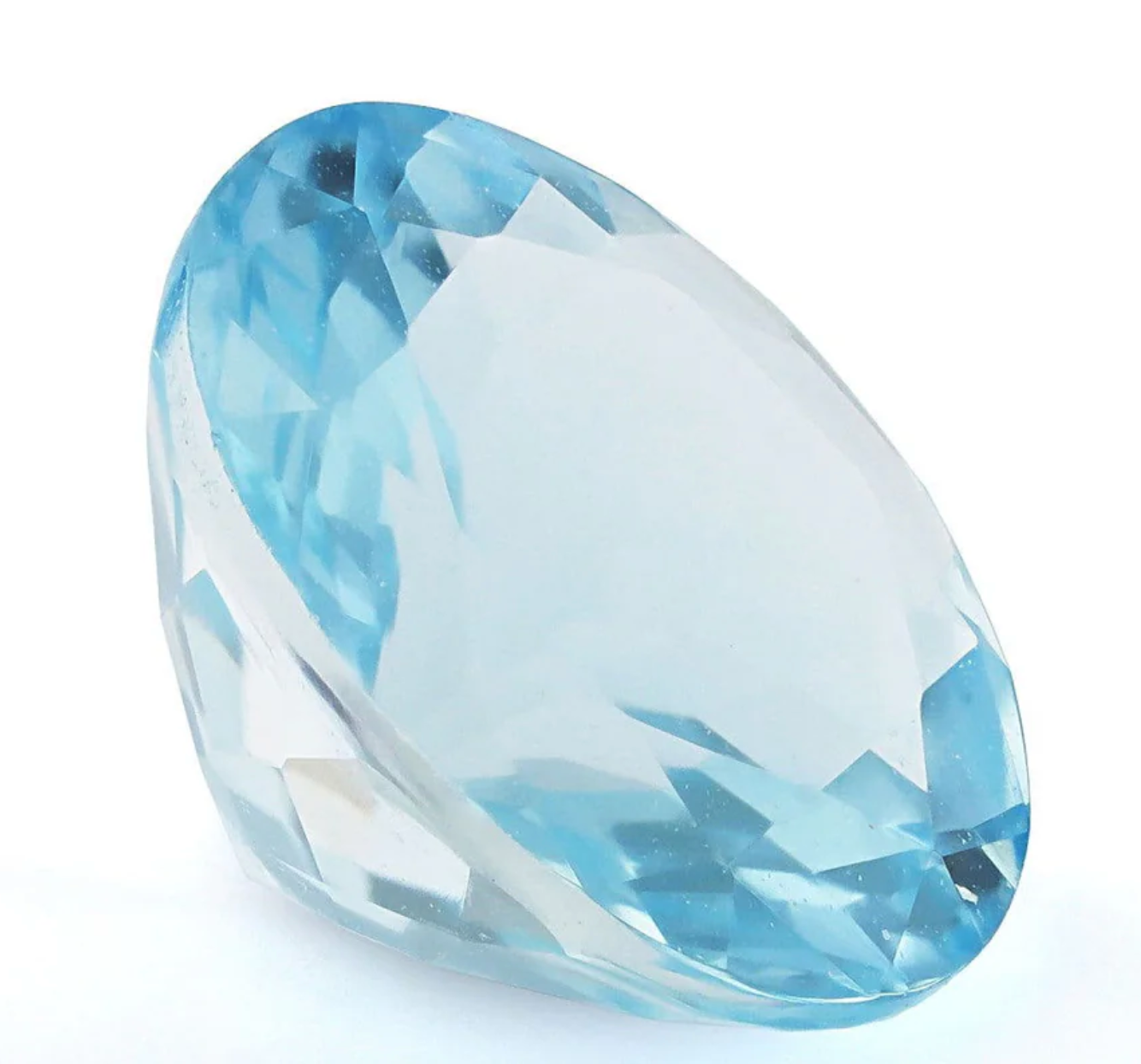 7.5MM Natural Blue Aquamarine AAAA Grade Round 1.47 Cts (AROU-122)