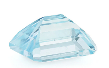 Natural Aquamarine 12x10mm Emerald 6.14 Ct (AEM -102)