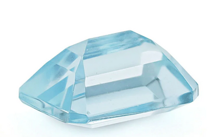 AAA Natural Aquamarine 11x9mm Emerald 3.92 Cts (AEM - 105)