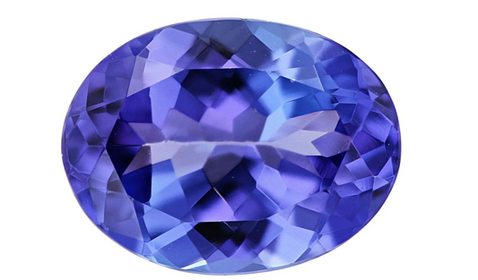 AAAA Natural Blue Tanzanite 2.57 Cts Oval (TZOV012)