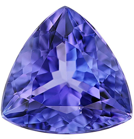 7.5mm AAA Grade Natural Tanzanite Trillion 1.17 Cts (TTNY02)