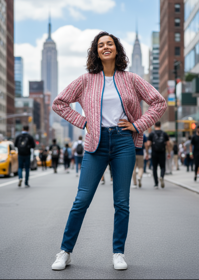 PINK Floral Reversible Jacket