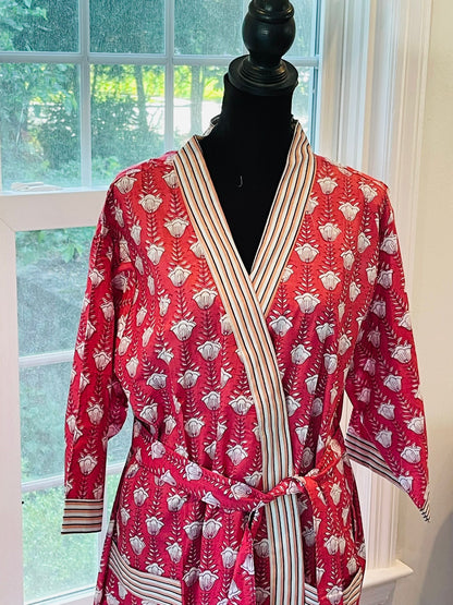 100% Cotton Kimono Robe