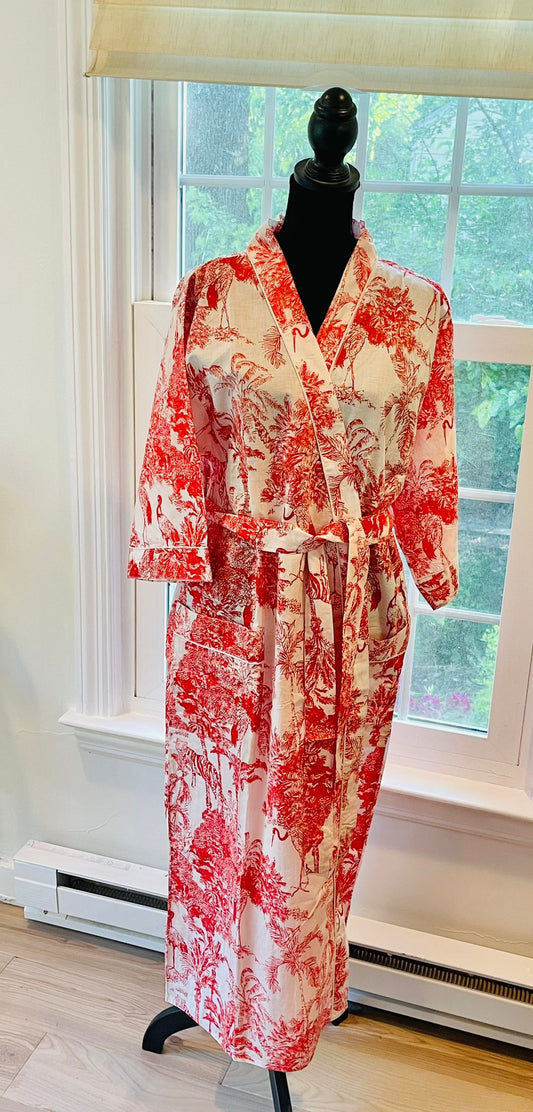 100% Cotton Kimono Robe