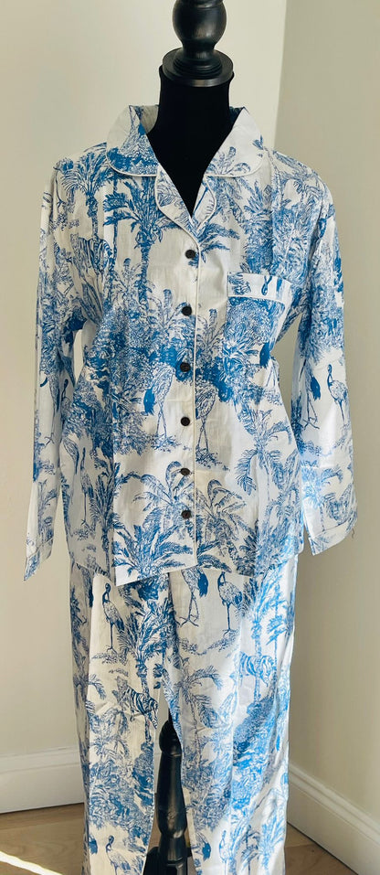 Blue Haven Long PJ Set