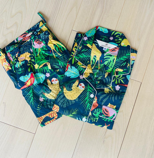 Cotton Long PJ Set