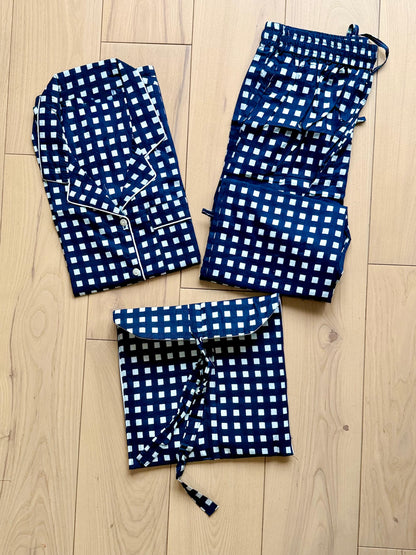 Midnight Snow PJ Set