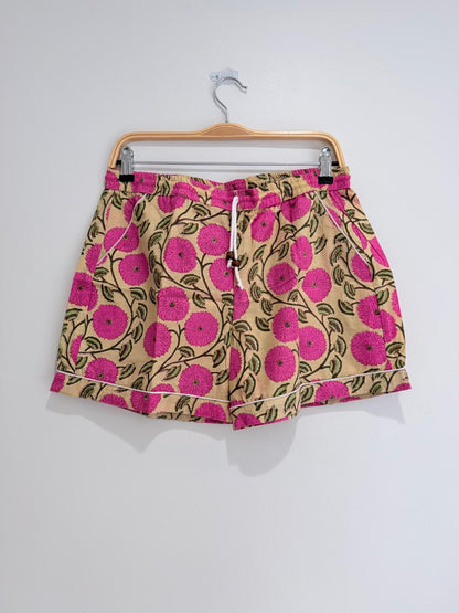 Pink Floral Short PJ