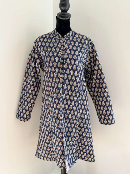 “Midnight Mosaic Coat”