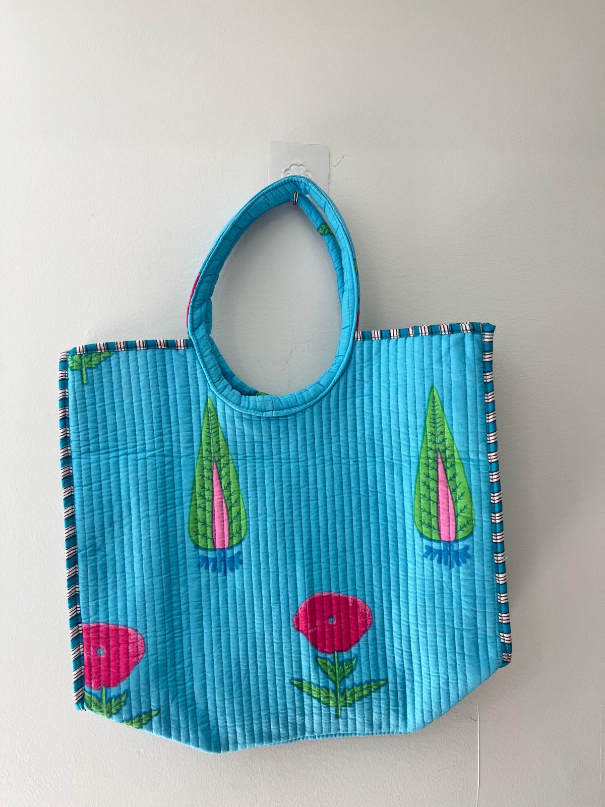 Skyblue Garden Tour Moon Bag