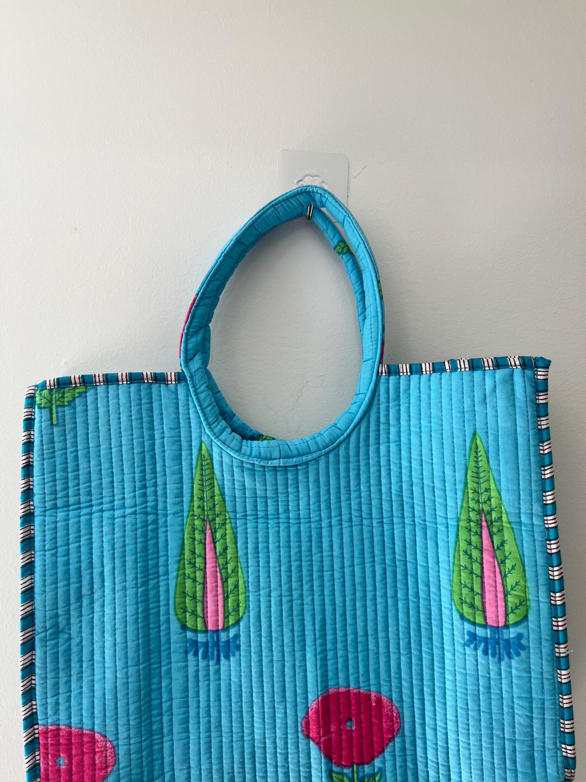 Skyblue Garden Tour Moon Bag