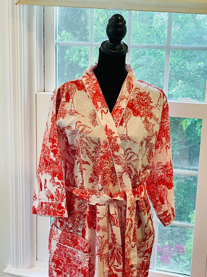 100% Cotton Kimono Robe