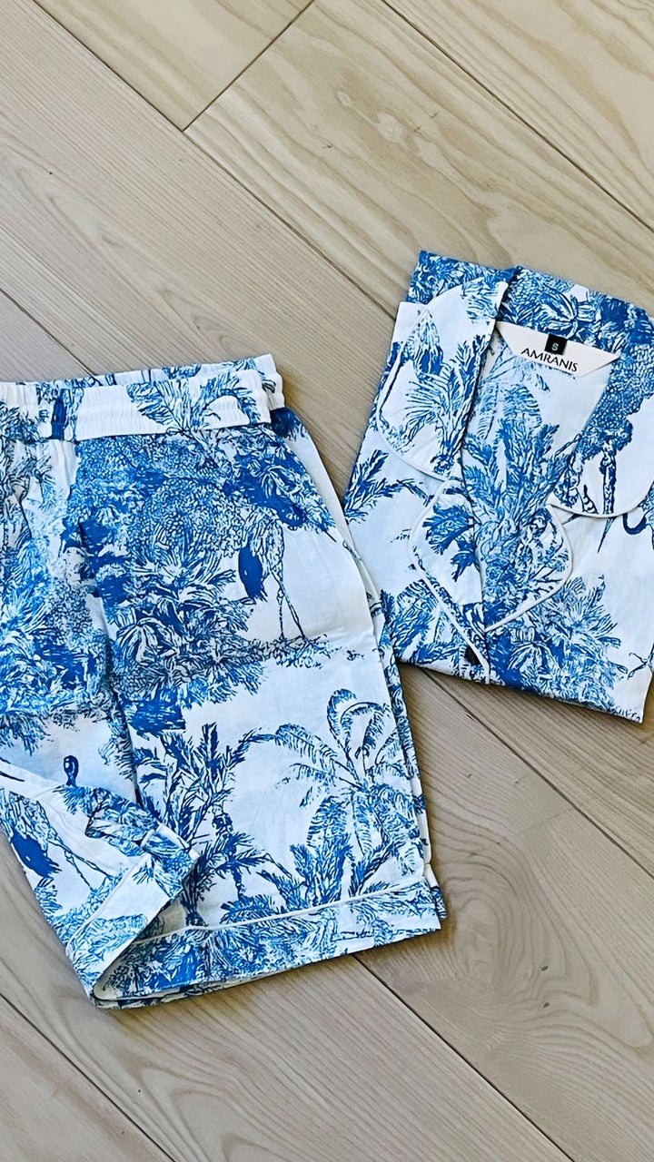 Blue Haven Short Pajama Set