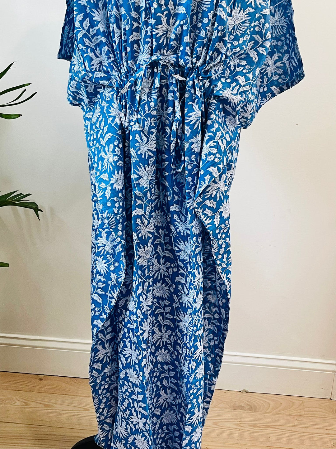 Hand-block Print Cotton Kaftan