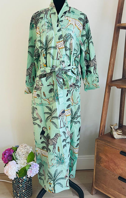 100% Cotton Kimono Robe