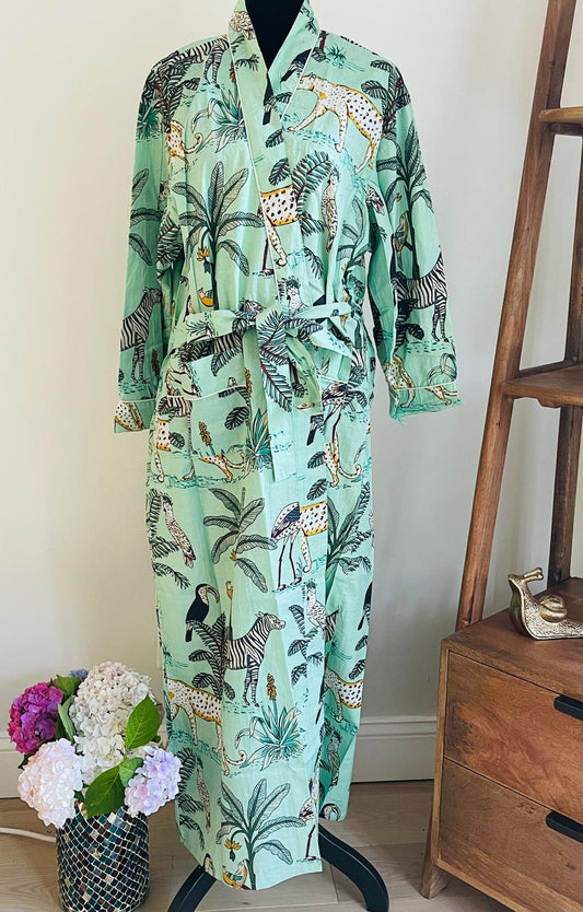 100% Cotton Kimono Robe