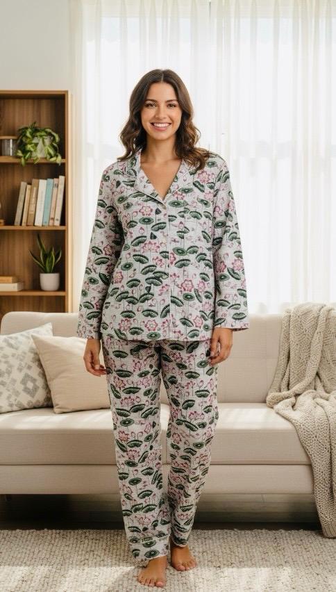 Garden Groove Pajama Set