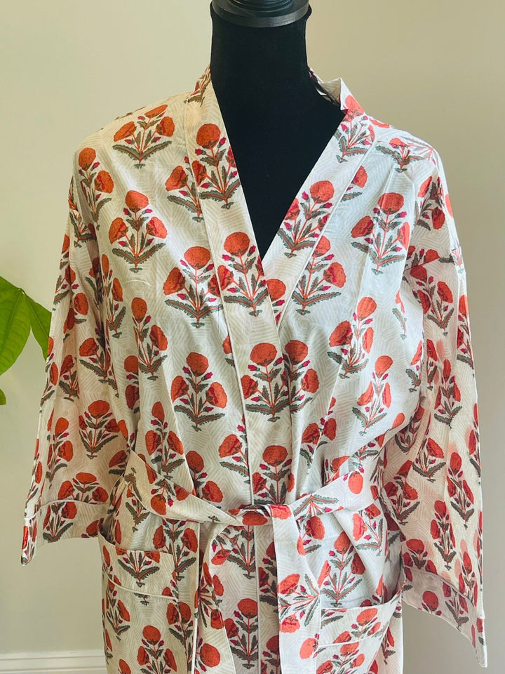 100% Cotton Kimono Robe