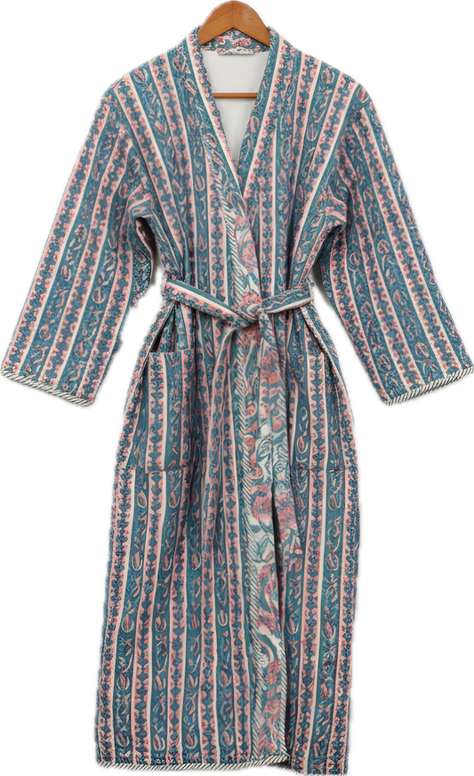 Indigo Breeze Robe