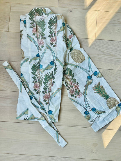 100% Cotton Kimono Robe