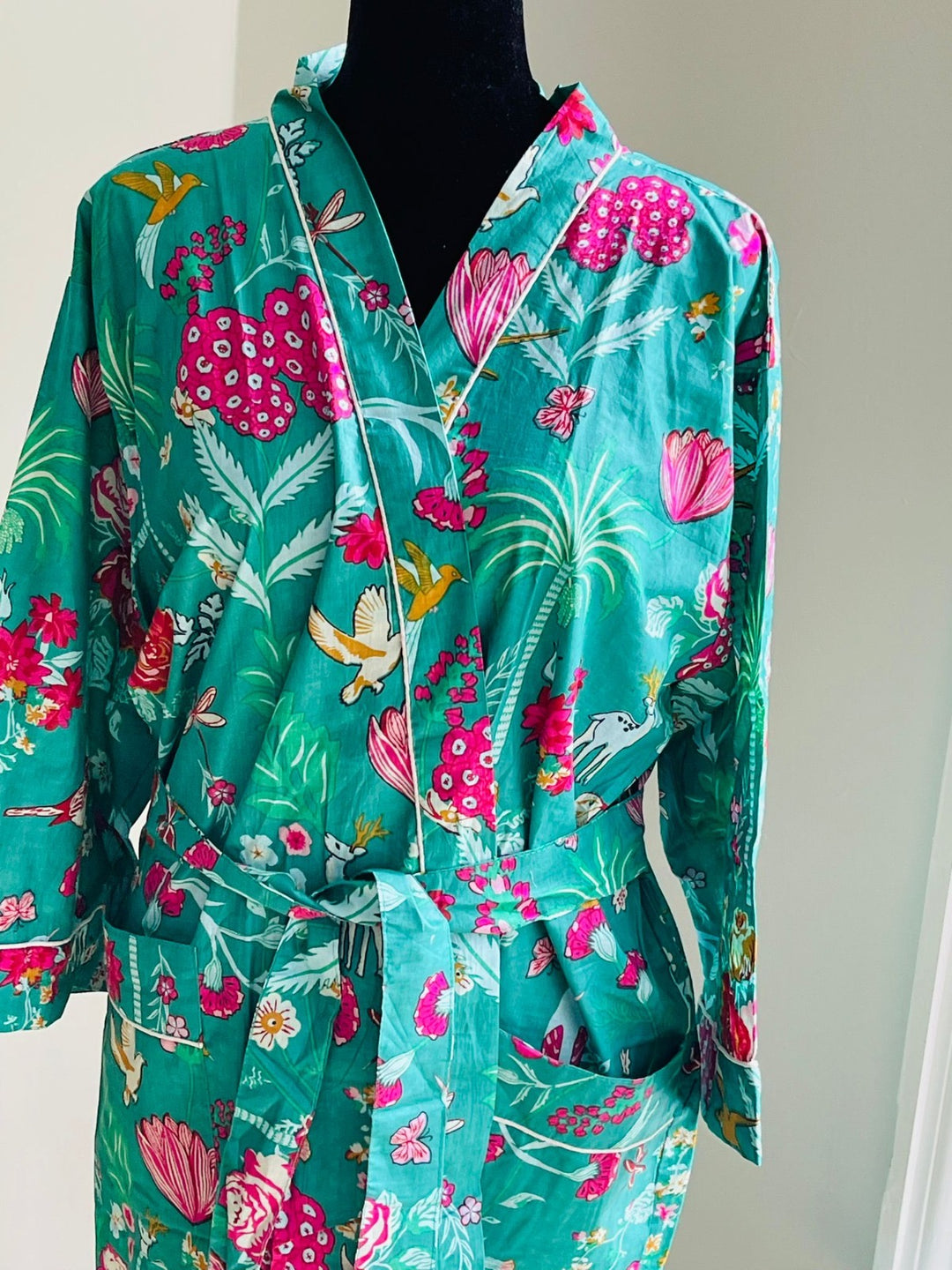 100% Cotton Kimono Robe