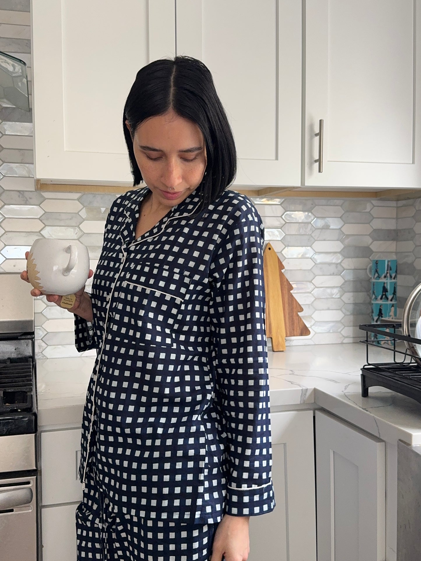 Midnight Snow PJ Set