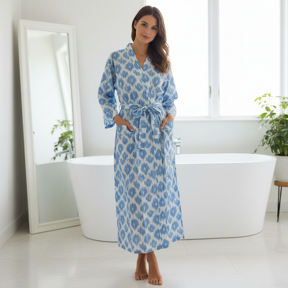 100% Cotton Kimono Robe