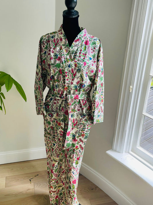 100% Cotton Kimono Robe