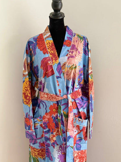 100% Cotton Kimono Robe