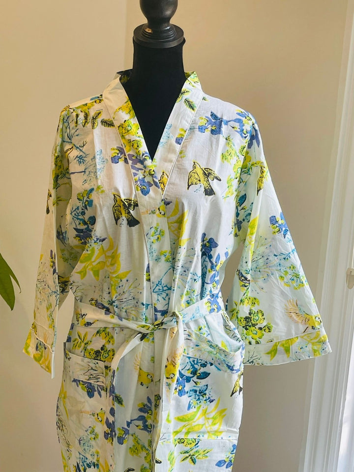 100% Cotton Kimono Robe