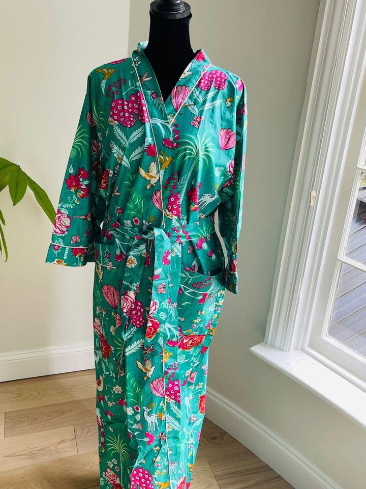 100% Cotton Kimono Robe
