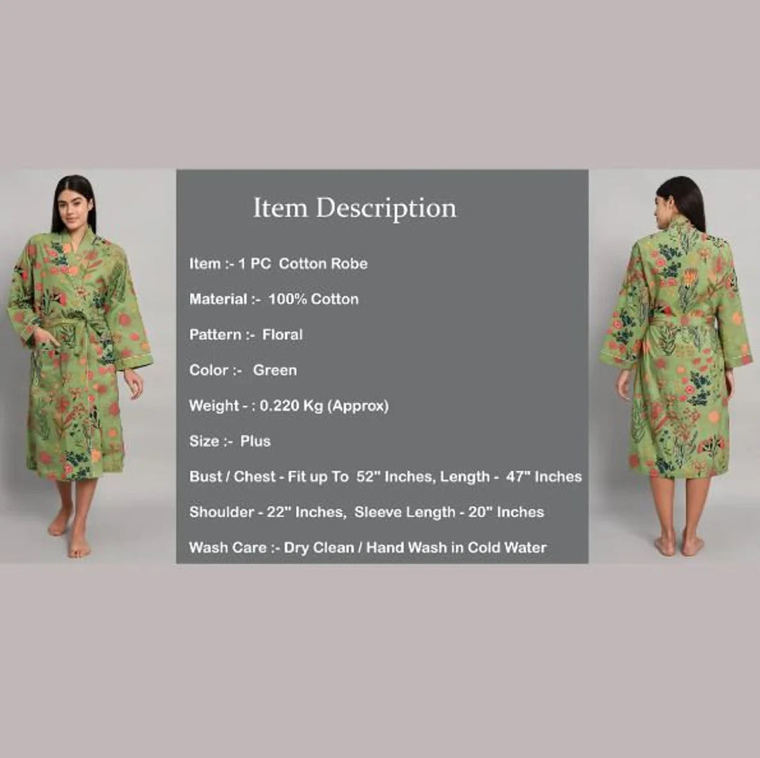 Multi-Use Cotton Robe