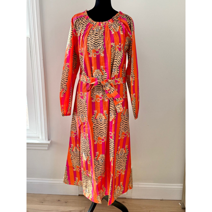 Tiger Tango Off-Shoulder Midi Dress