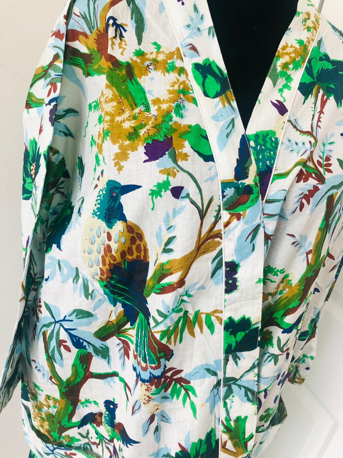100% Cotton Kimono Robe