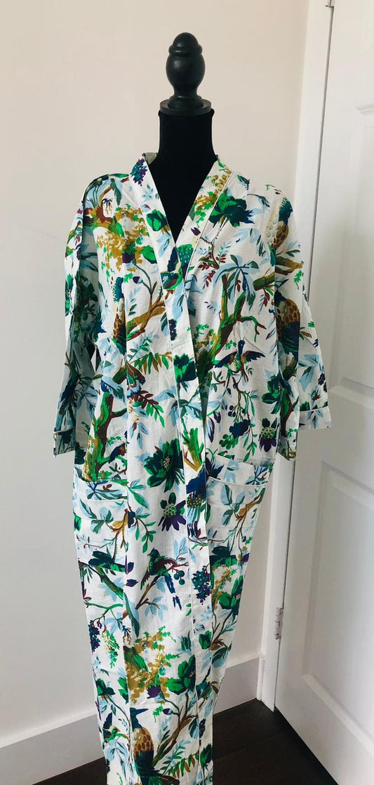 100% Cotton Kimono Robe