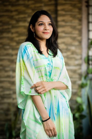 Hand-Tied Tie-Dye Kaftan