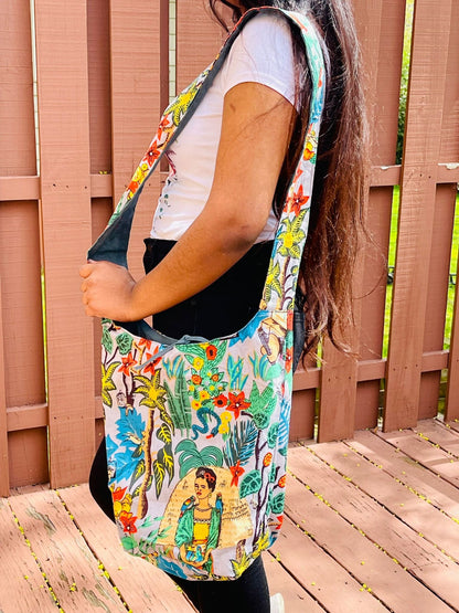 Frida Kahlo Tote Bag - Red
