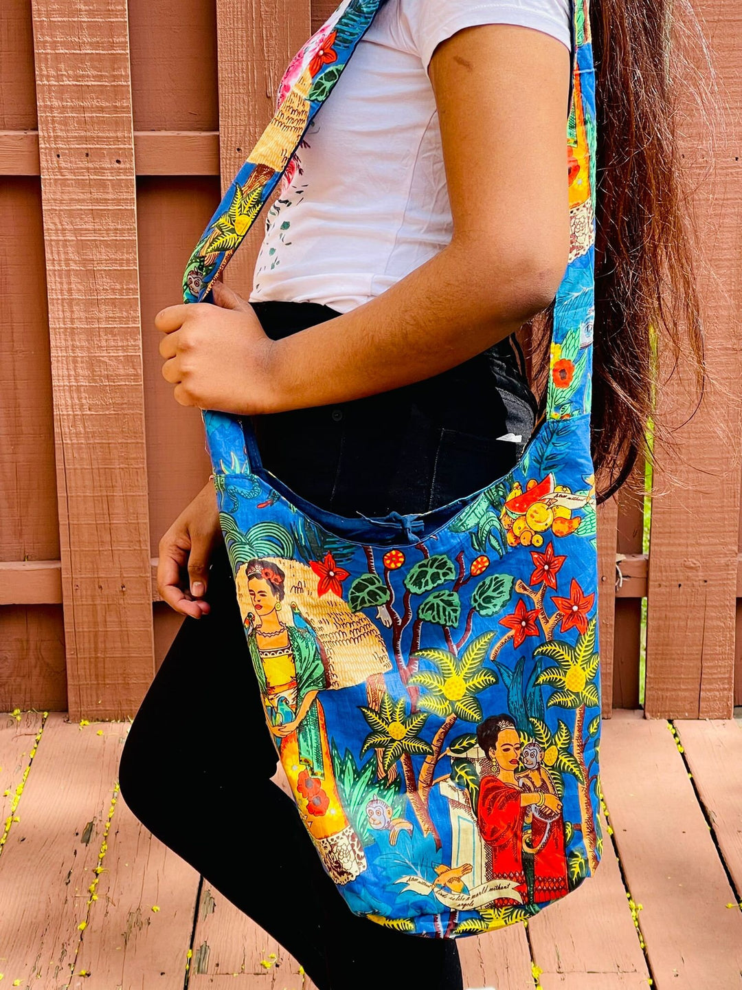 Frida Kahlo Tote Bag - Yellow