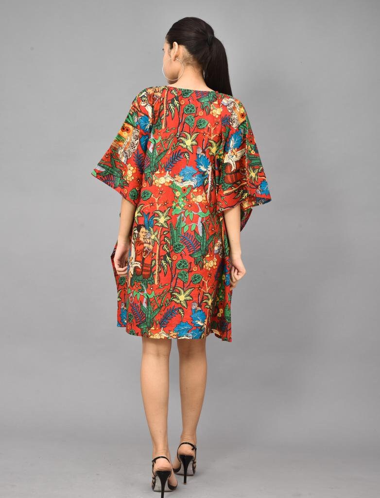 Frida Kahlo Print Kaftan