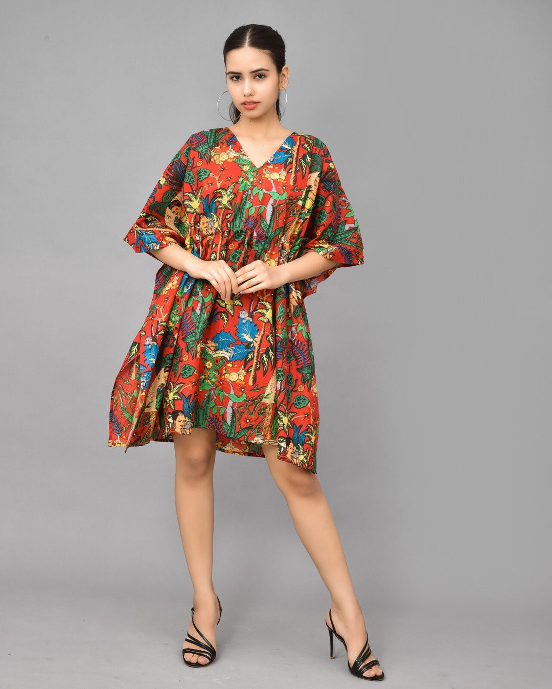 Frida Kahlo Print Kaftan