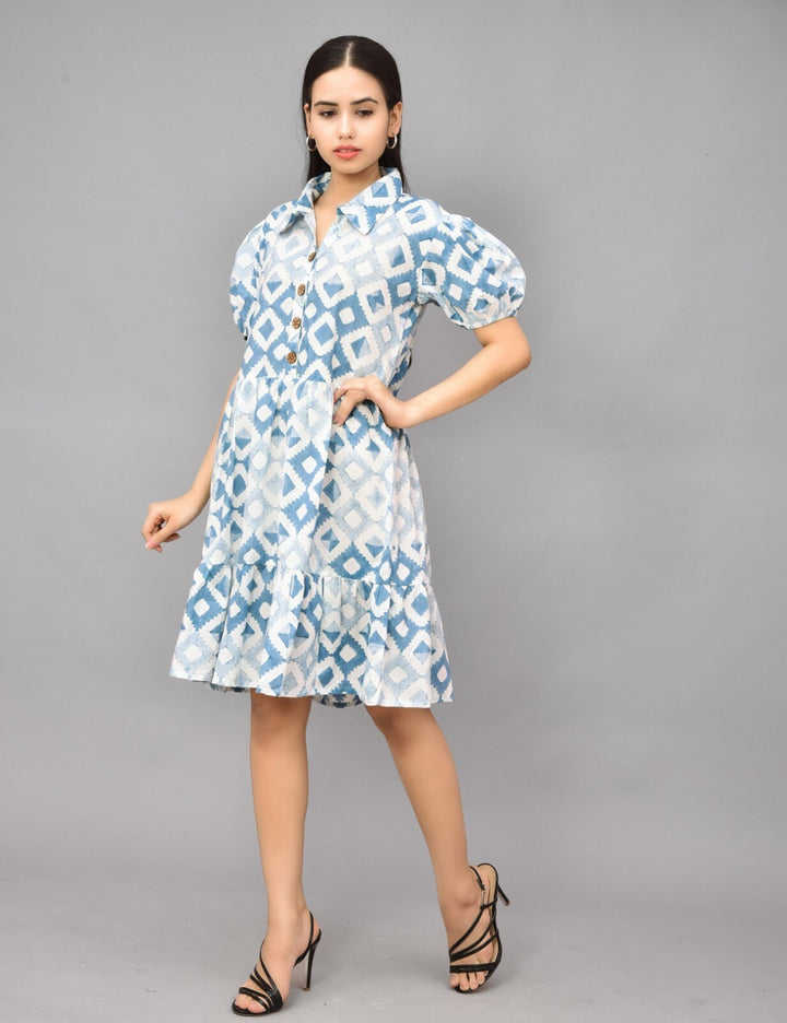 Cotton Summer Midi Dress